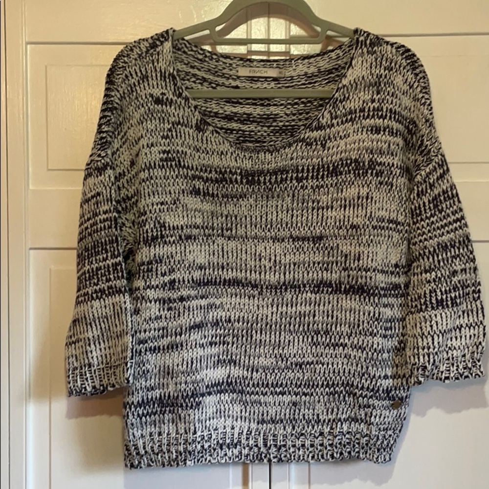 FRNCH cable-knit sweater